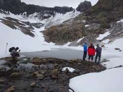  Pas chaude l eau du lac de Malcros